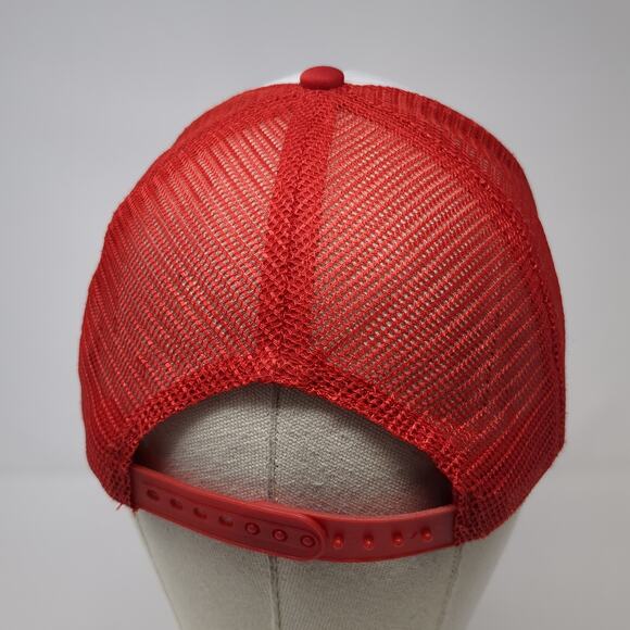 Bazinga Snapback Trucker Hat Red OS Adjustable Mesh Back The Big Bang Theory - Picture 6 of 10